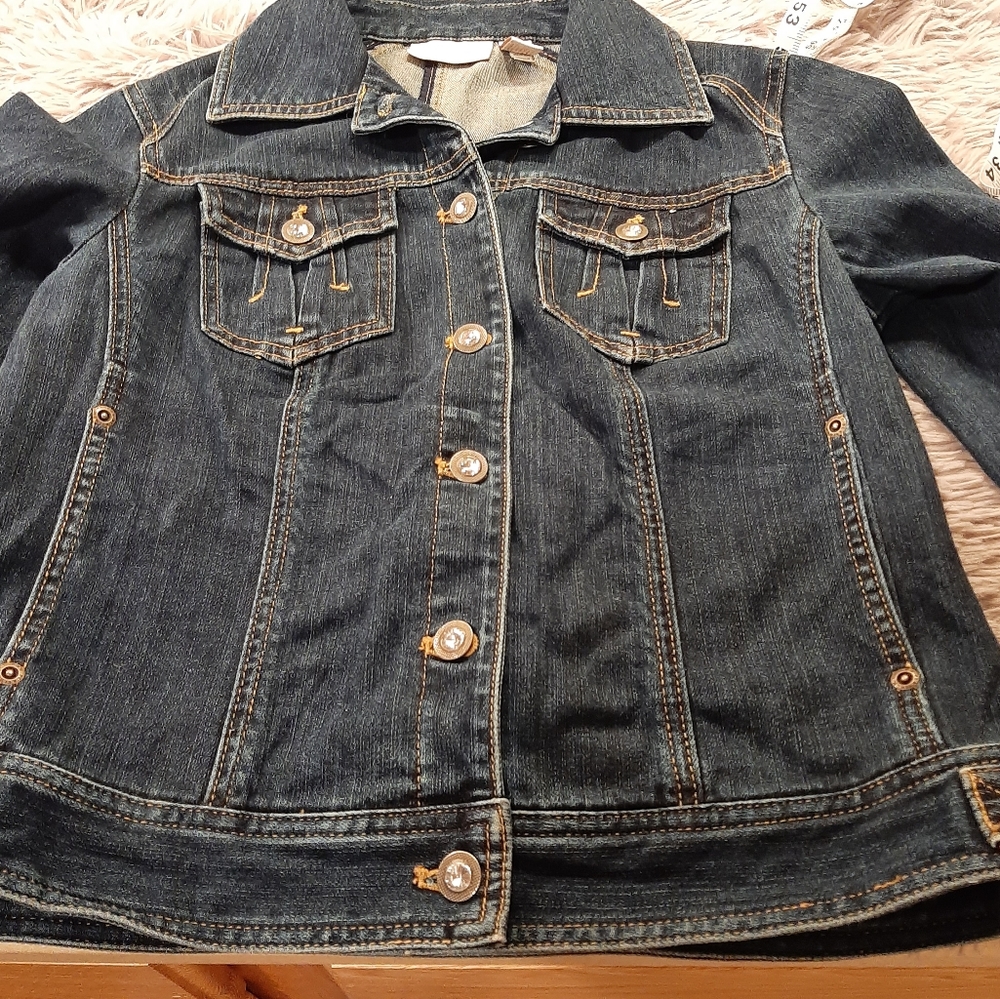 Chico Jean Jacket Size 0 ( small)